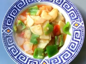 簡單易做的土豆炒青椒