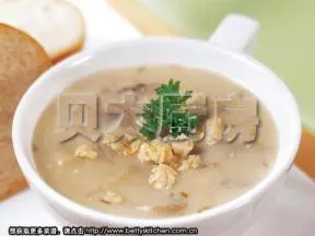 奶油雞茸蘑菇湯
