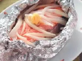 鹽烤鮭魚