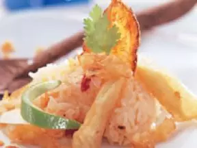 酥魚拌飯