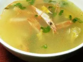 蝦頭魚湯