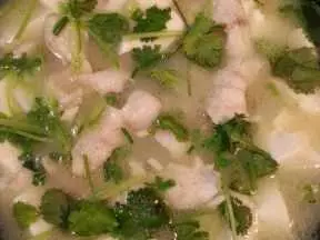 花椒鱸魚豆腐湯