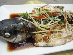 清蒸草魚