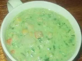 豆腐豌豆拌湯