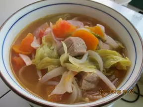 西式牛肉蔬菜湯