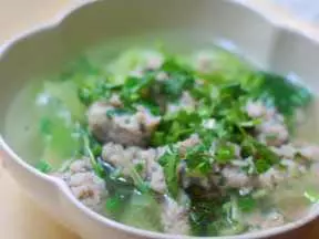 生菜魚滑湯