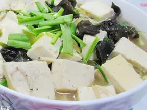 蝦皮豆腐湯