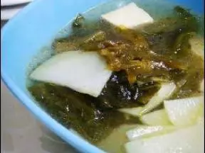 酸菜豆腐湯