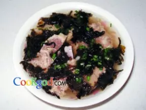 紫菜蝦米豬骨湯