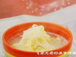 蘿蔔絲雞蛋湯