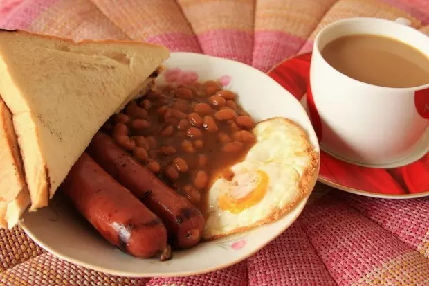 簡易版英式早餐