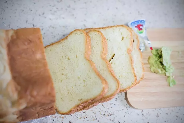 北海道吐司（麵包機）+三明治做法