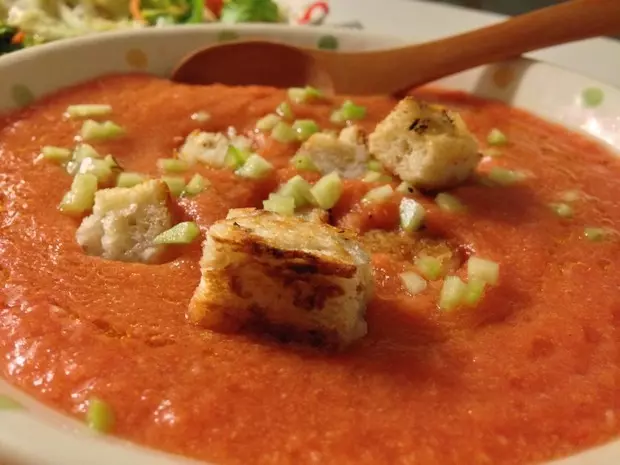 西班牙番茄冷湯（來自莊祖宜的食譜）