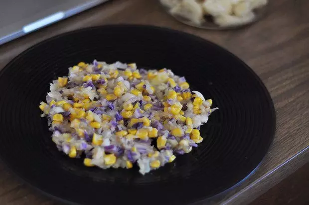 紫甘藍玉米土豆沙拉
