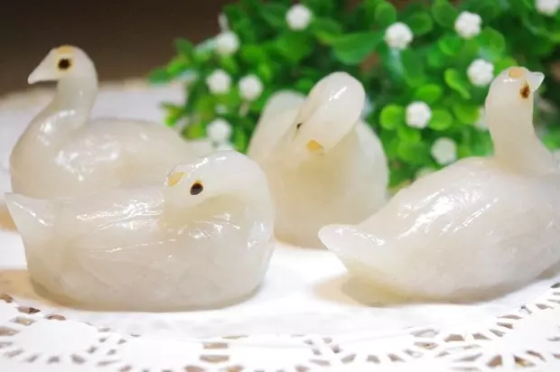 水晶天鵝—舌尖上中國出現的小點