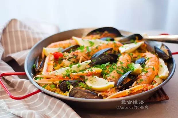 【視頻】Seafood Paella 西班牙海鮮飯