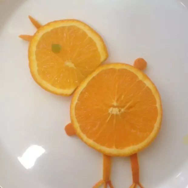 可愛小雞橙子