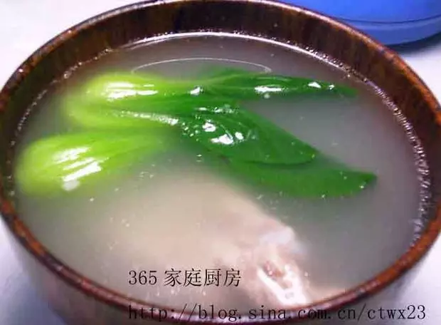 青菜小排湯