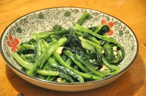 蚝油油麥菜