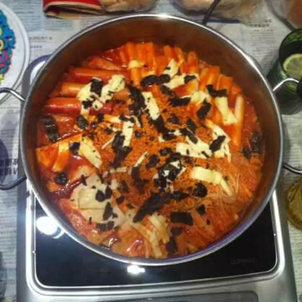 韓式奶酪年糕火鍋