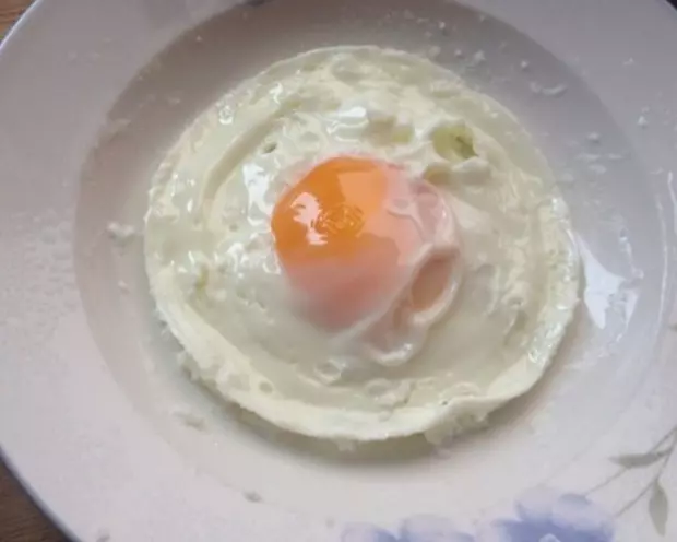 煎雞蛋（微波爐版）