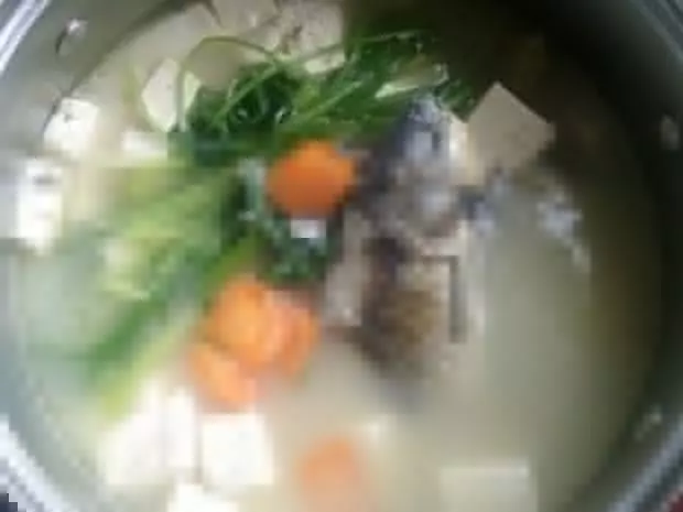 鯽魚胡蘿蔔豆腐湯