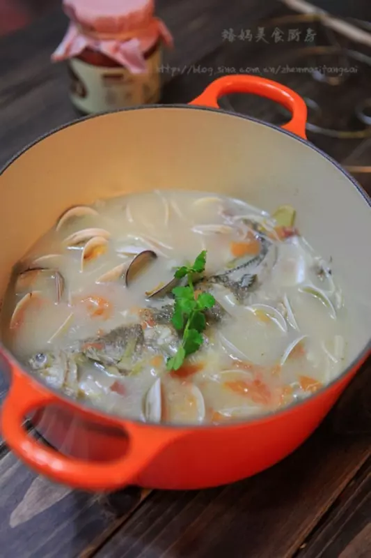 黃魚蛤蜊濃湯