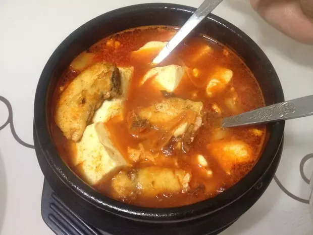 韓式鱈魚豆腐湯