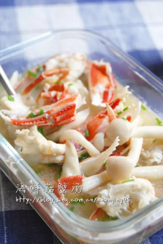 海鮮菇螃蟹湯