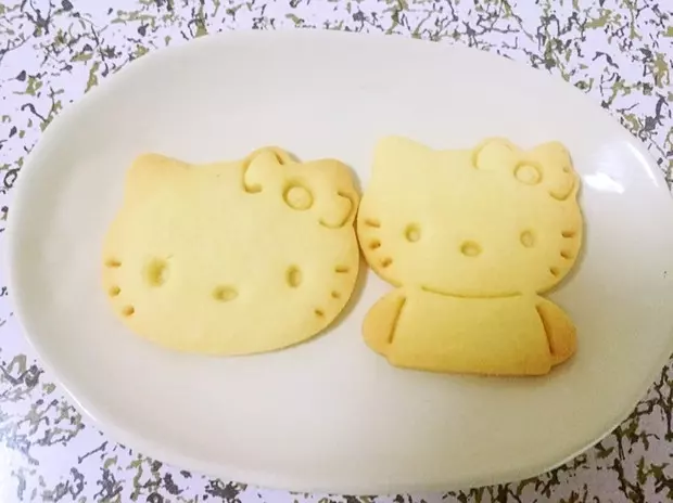 Hello kitty造型餅乾