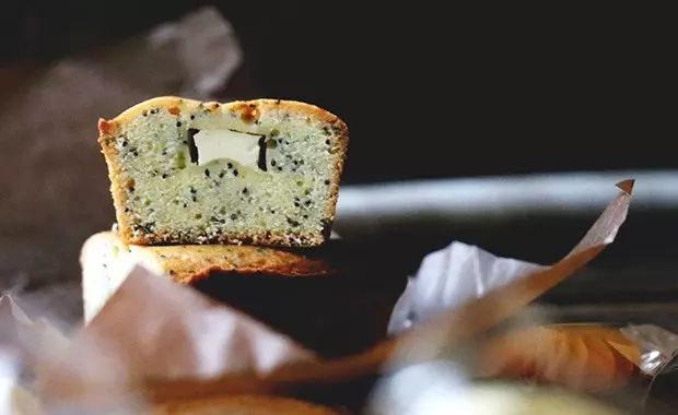 【川上文代】奶油奶酪塊牛油磅蛋糕 罌粟籽是真愛！