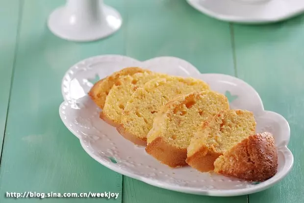 香橙玉米面蛋糕