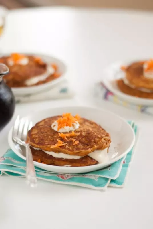 胡蘿蔔鬆餅(Carrot Cake Pancakes)