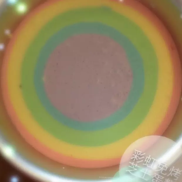 彩虹芝士蛋糕（6寸圓模）