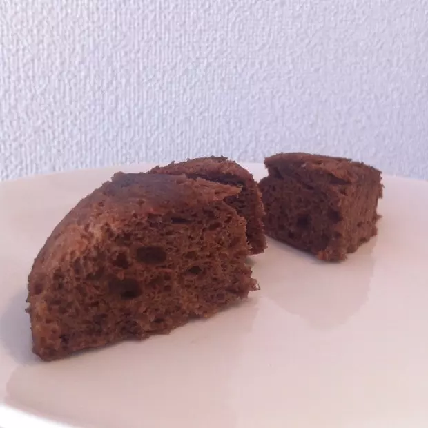 ★超簡單★美味★2分鐘★不用巧克力的微波爐巧克力蛋糕