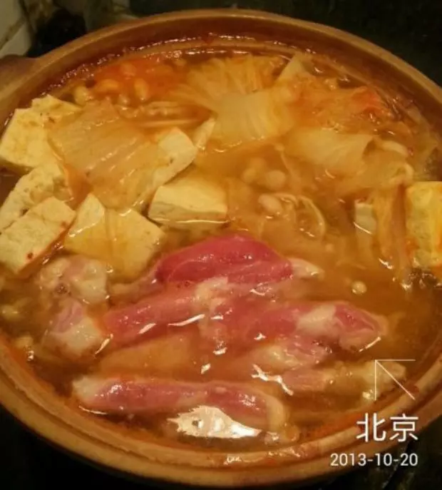 豆腐泡菜暖鍋