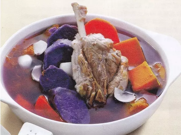 紫薯南瓜豬骨湯
