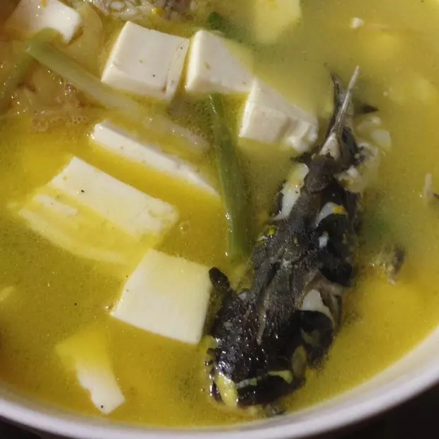 昂刺魚豆腐湯