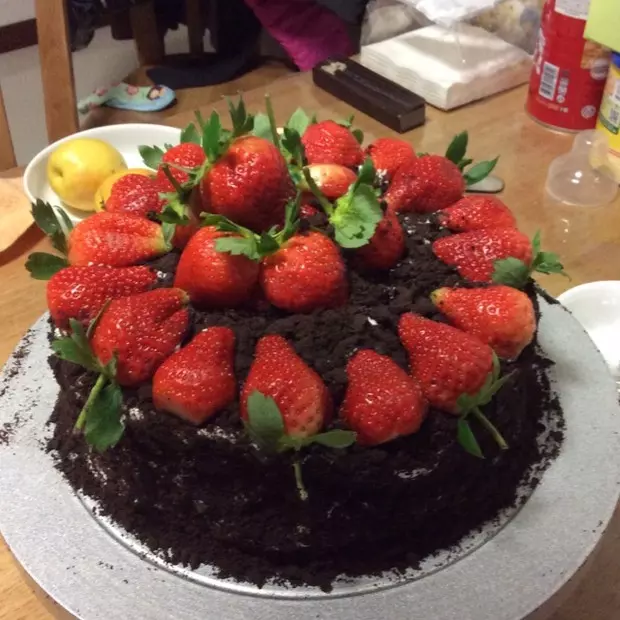 草莓奧利奧蛋糕
