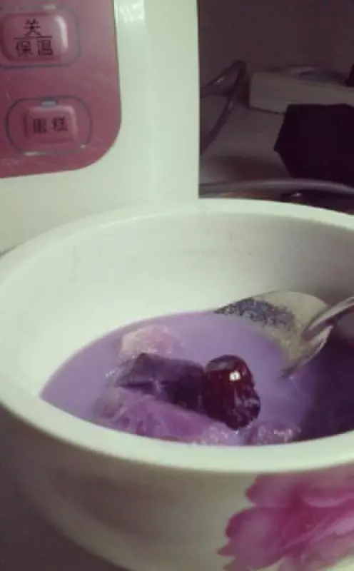 紫薯山藥糖水