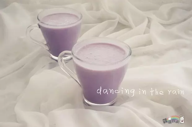 紫薯牛奶飲