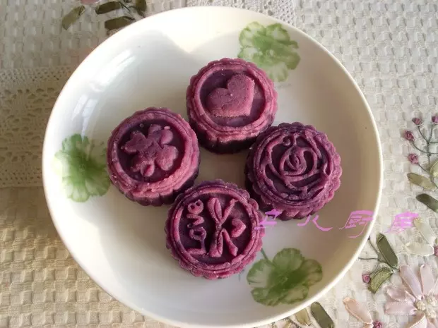蜂蜜紫薯糕