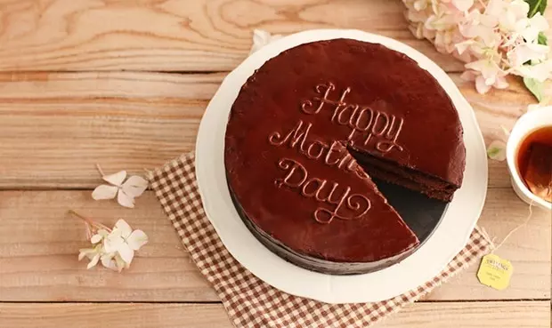 母親節最好的巧克力蛋糕，薩赫蛋糕