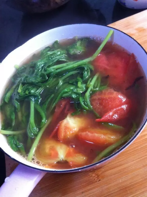 菠菜番茄湯