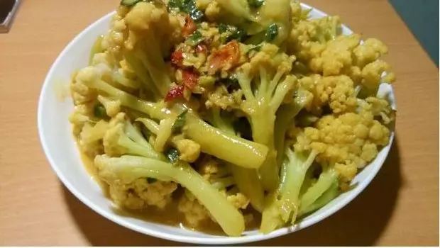 咖喱花椰菜