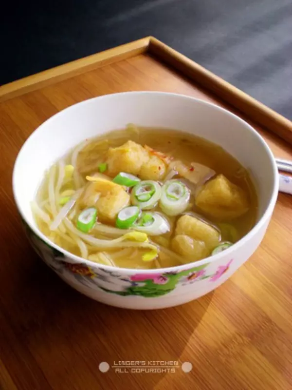 韓式泡菜豆芽湯