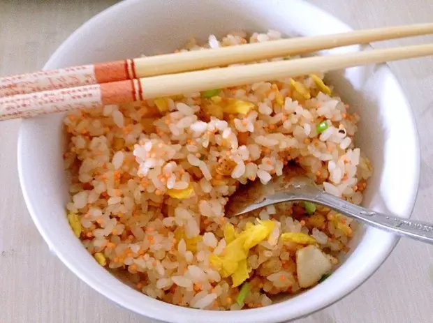 健康美味系列——海鮮飛魚籽炒飯
