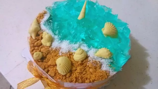 海洋椰風 慕斯蛋糕（8寸)
