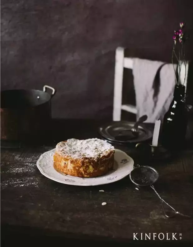 法國傳統甜點啤梨杏仁克拉芙緹