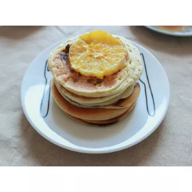 大坪譽的橙味鬆餅(pancake)